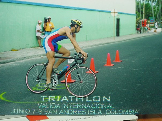 Triatlón bicicleta San Andrés