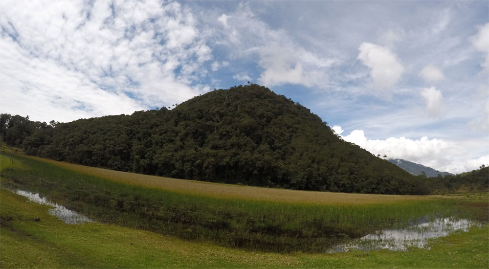 Volcán Machín en Colombia