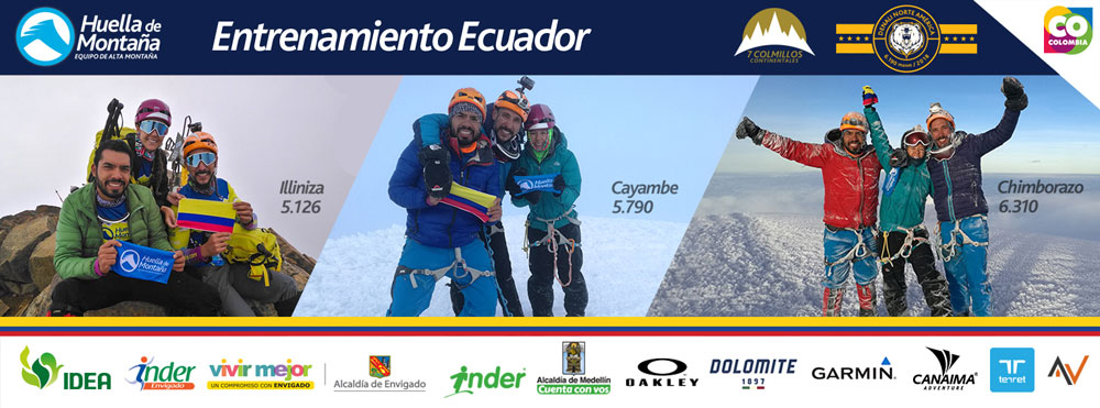 Huella de Montaña, equipo de Alta Montaña Colombiano