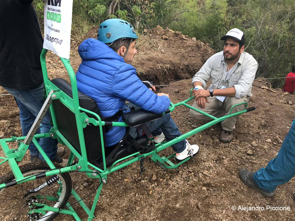 silla ruedas trekking argentina champa bike picoloro ecoturismo